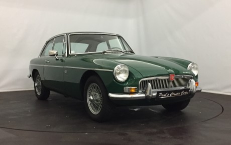 MG B GT  Année 1969 voiture de collection à vendre