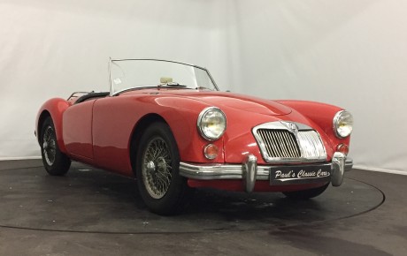 MG A 1600  Année 1960 voiture de collection à vendre