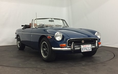 MG B cabriolet  Année 1971 voiture de collection à vendre