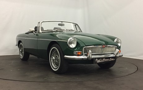 MG B cabriolet  '1973