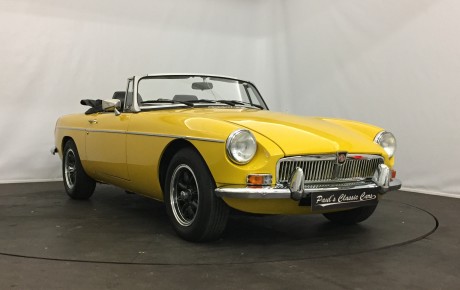 MG B cabriolet  '1978