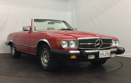 Mercedes 380 SL  Année 1984 voiture de collection à vendre