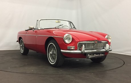 MG B cabriolet MK1  Année 1967 voiture de collection à vendre