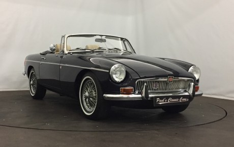 MG B cabriolet  Année 1970 voiture de collection à vendre