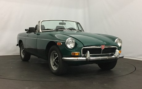 MG B cabriolet  Année 1975 voiture de collection à vendre