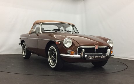 MG B cabriolet  Année 1978 voiture de collection à vendre
