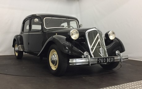 Citroen Traction 15  Année 1952 voiture de collection à vendre