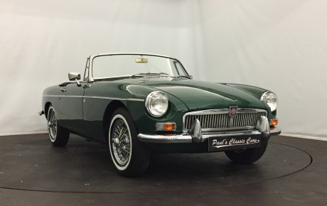MG B cabriolet MK1  Année 1968 voiture de collection à vendre