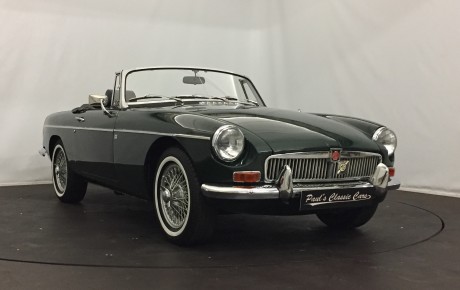 MG B cabriolet  Année 1971 voiture de collection à vendre