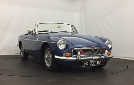 MG B cabriolet MK1  Année 1967 voiture de collection à vendre