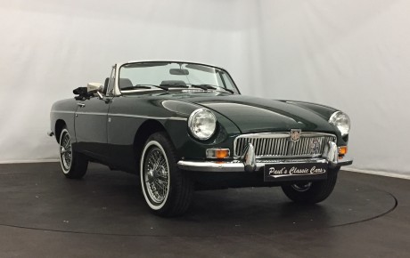 MG B cabriolet  Année 1979 voiture de collection à vendre
