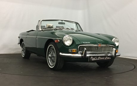 MG B cabriolet  Année 1969 voiture de collection à vendre
