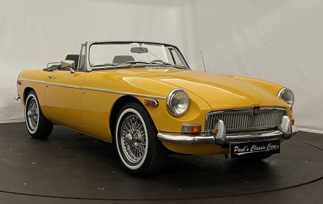 MG B cabriolet  Année 1978 voiture de collection à vendre