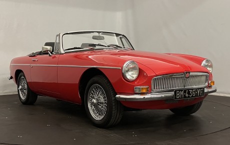 MG B cabriolet  Année 1979 voiture de collection à vendre