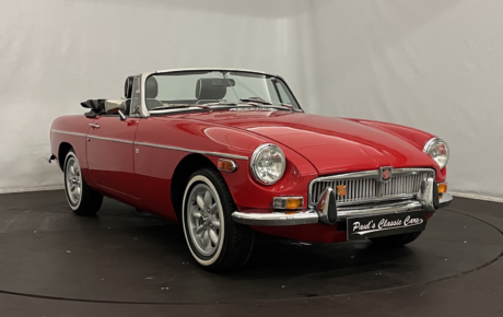 MG B cabriolet  Année 1979 voiture de collection à vendre