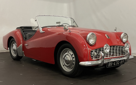 Triumph TR3  Année 1959 voiture de collection à vendre