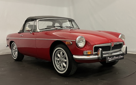 MG B cabriolet  Année 1973 voiture de collection à vendre