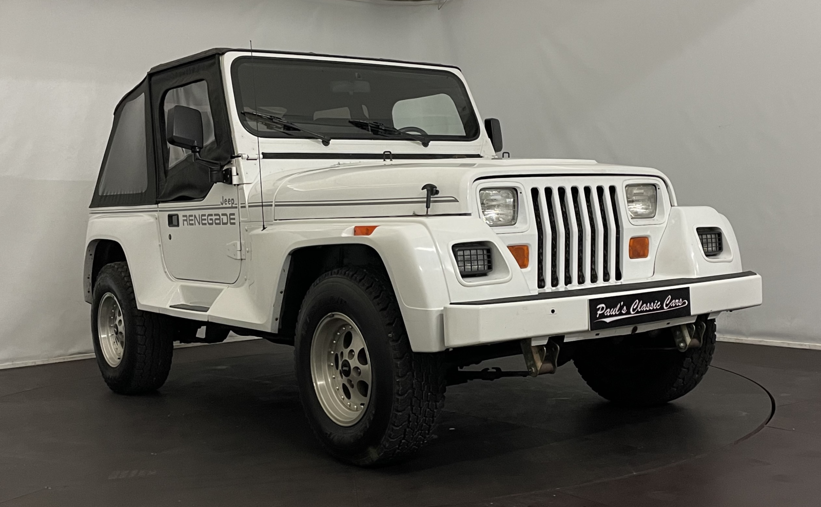 Jeep Wrangler Année 1992 voiture de collection à vendre
