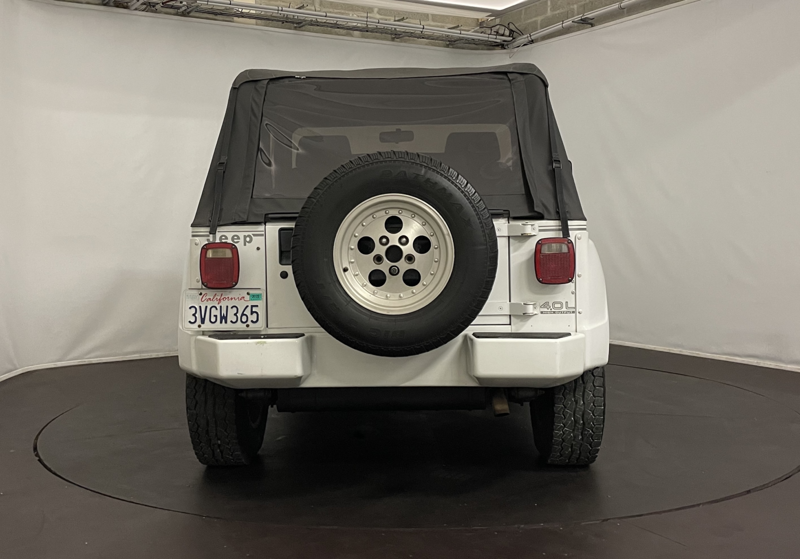 Jeep Wrangler Année 1992 voiture de collection à vendre