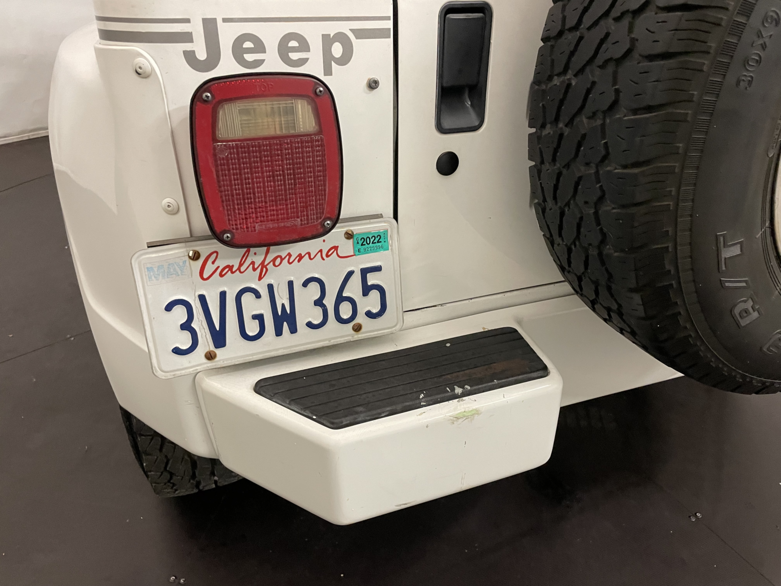 Jeep Wrangler Année 1992 voiture de collection à vendre