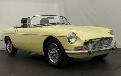 MG B cabriolet MK1  Année 1969 voiture de collection à vendre