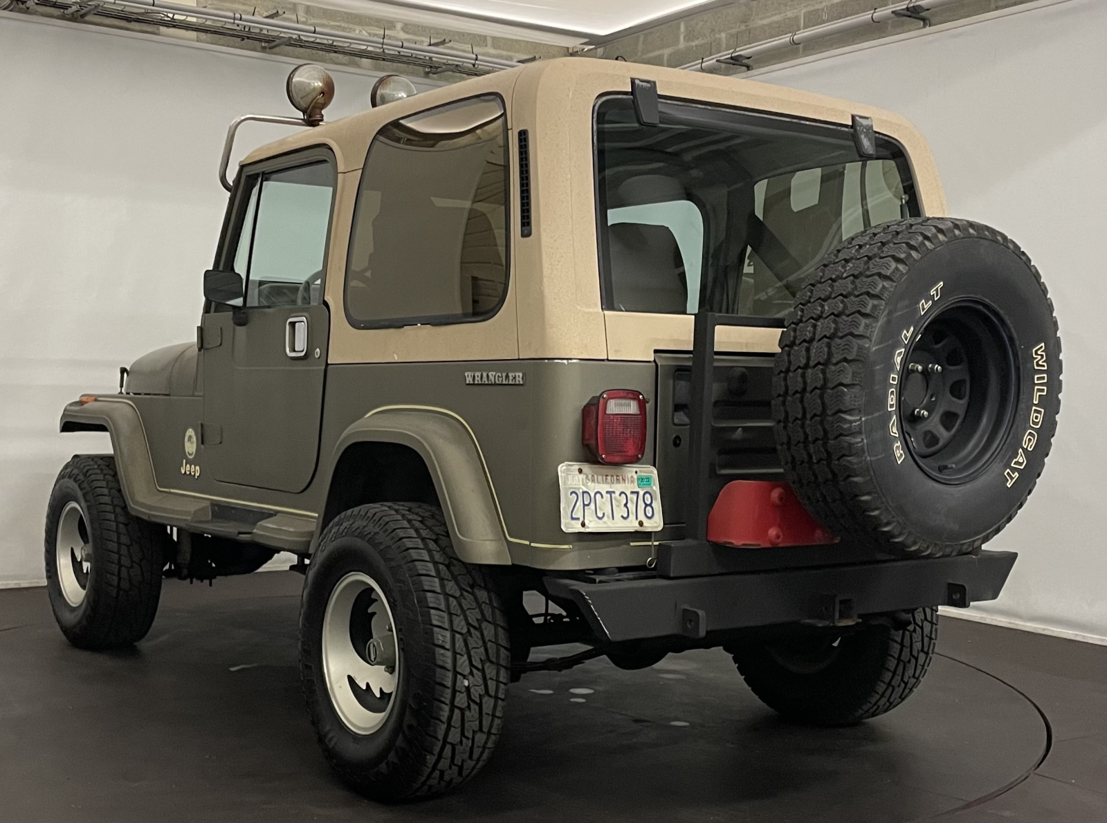 Jeep Wrangler Année 1989 voiture de collection à vendre