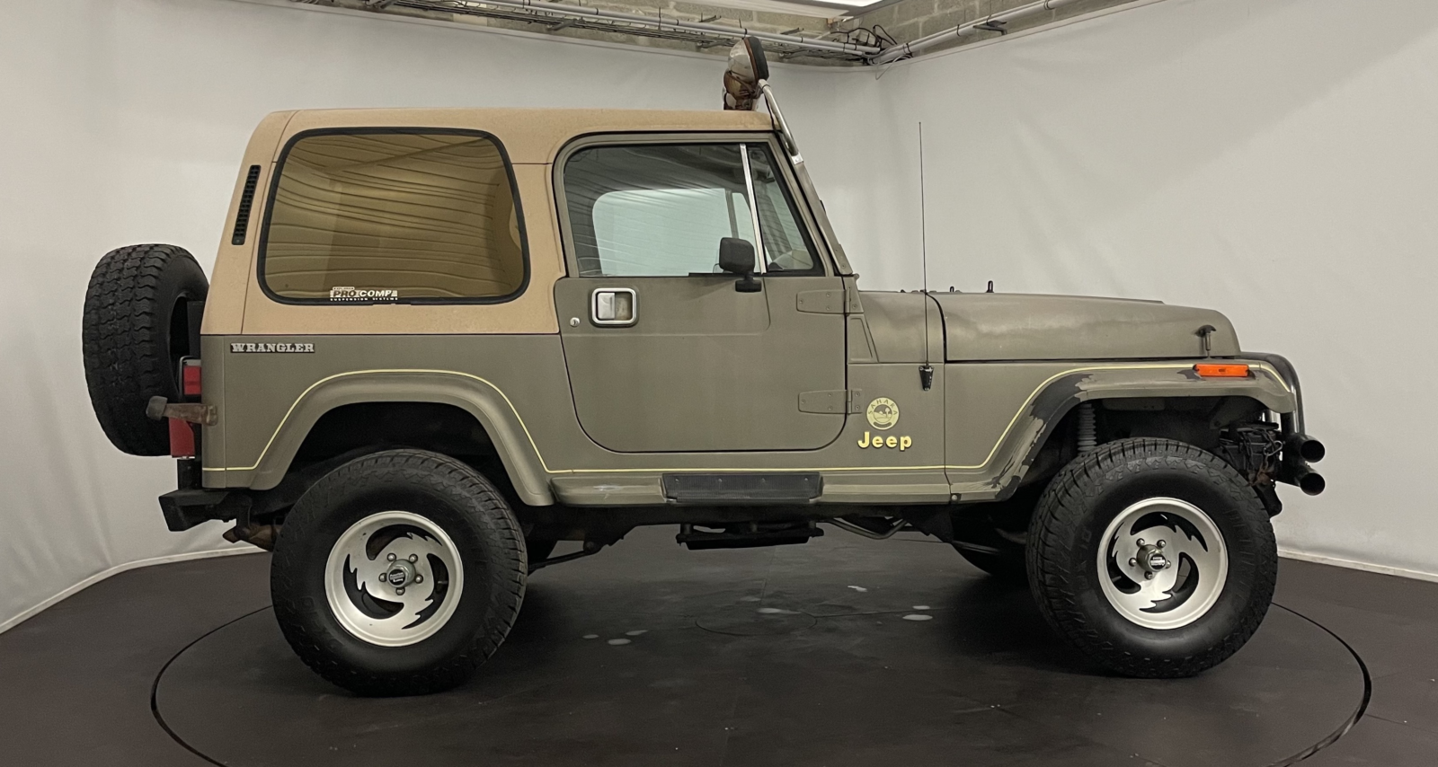 Jeep Wrangler Année 1989 voiture de collection à vendre