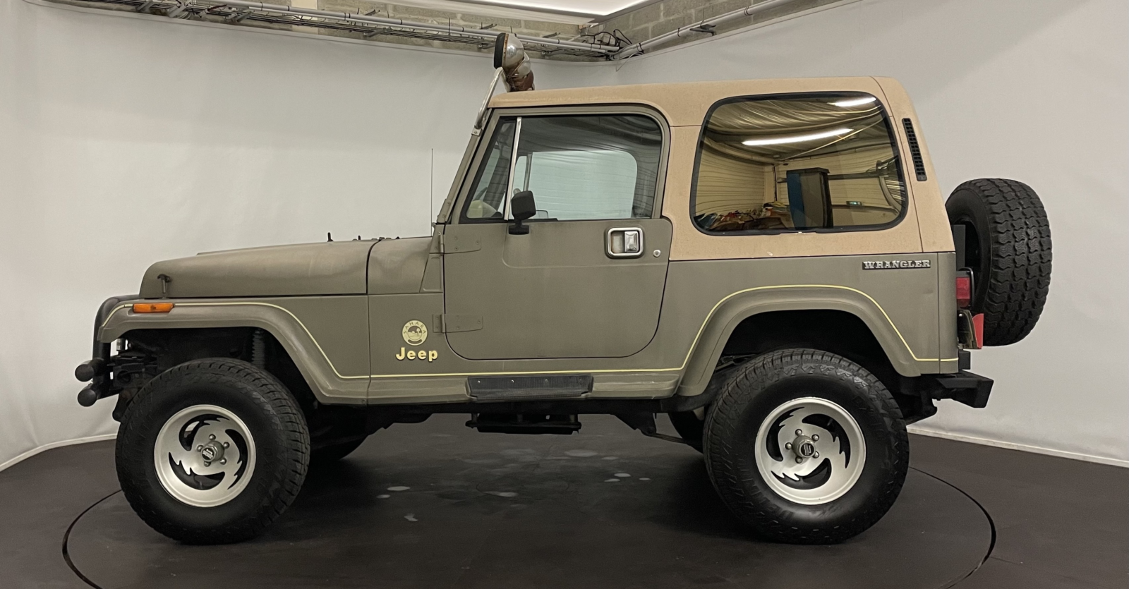 Jeep Wrangler Année 1989 voiture de collection à vendre