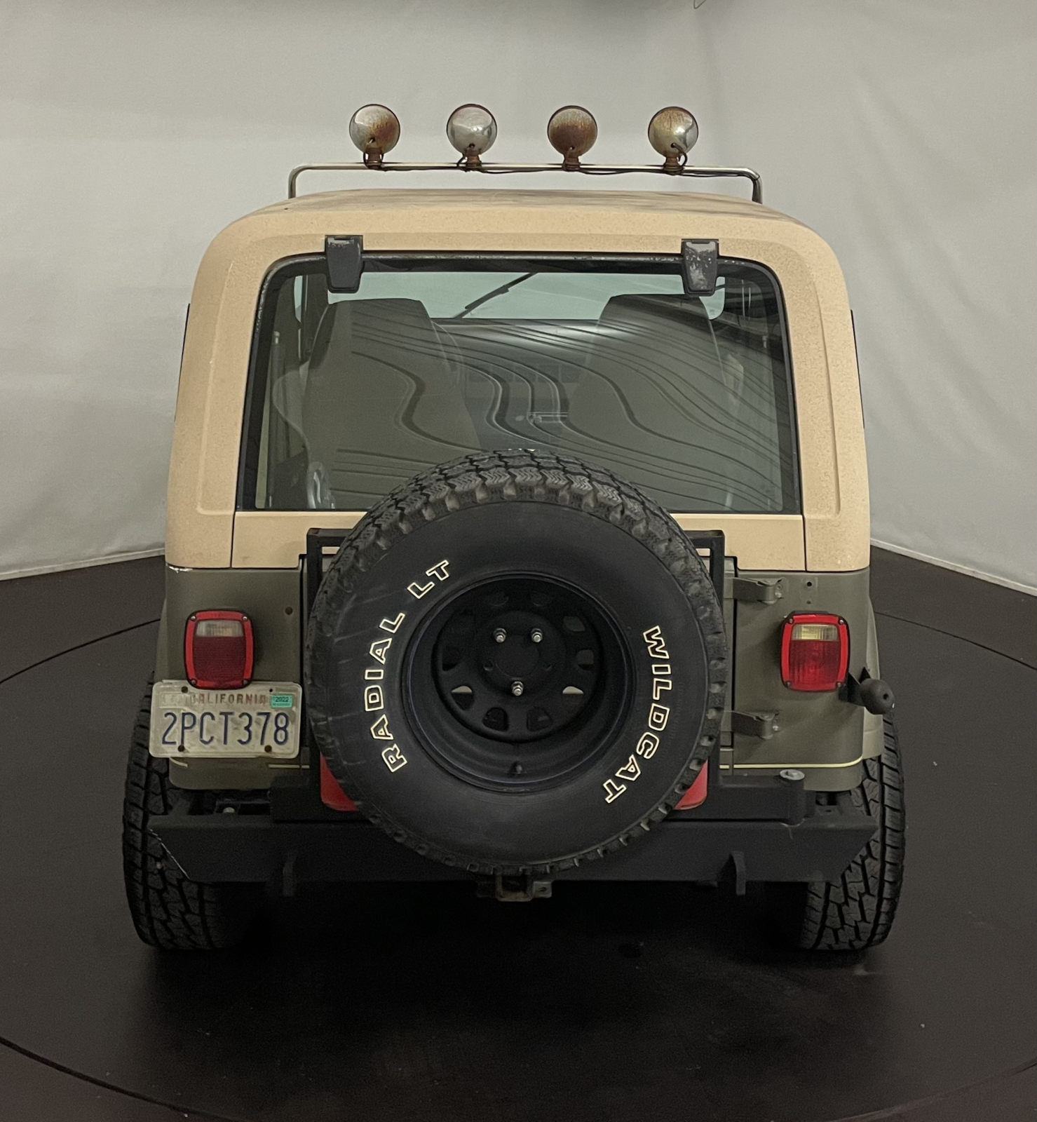 Jeep Wrangler Année 1989 voiture de collection à vendre