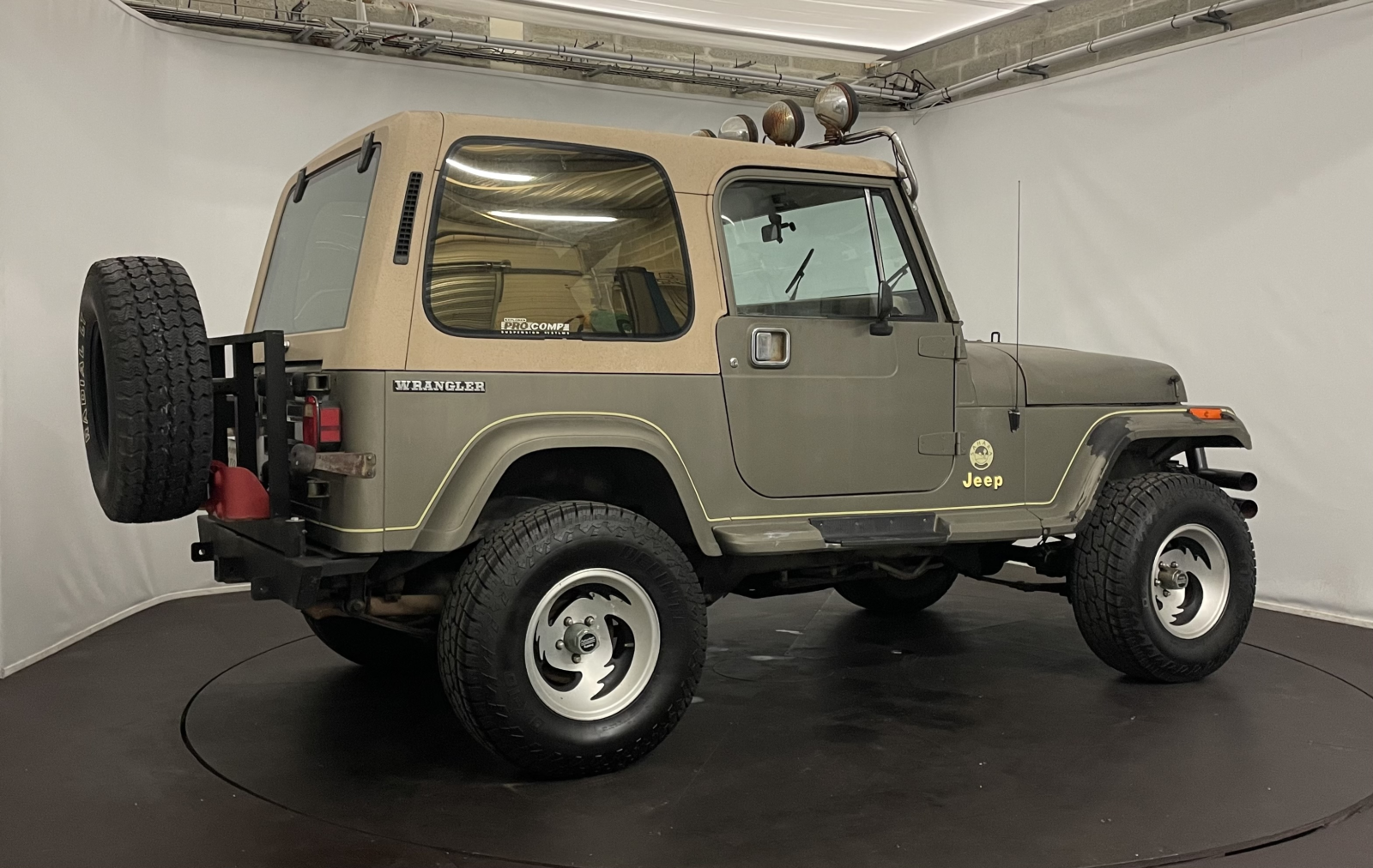 Jeep Wrangler Année 1989 voiture de collection à vendre