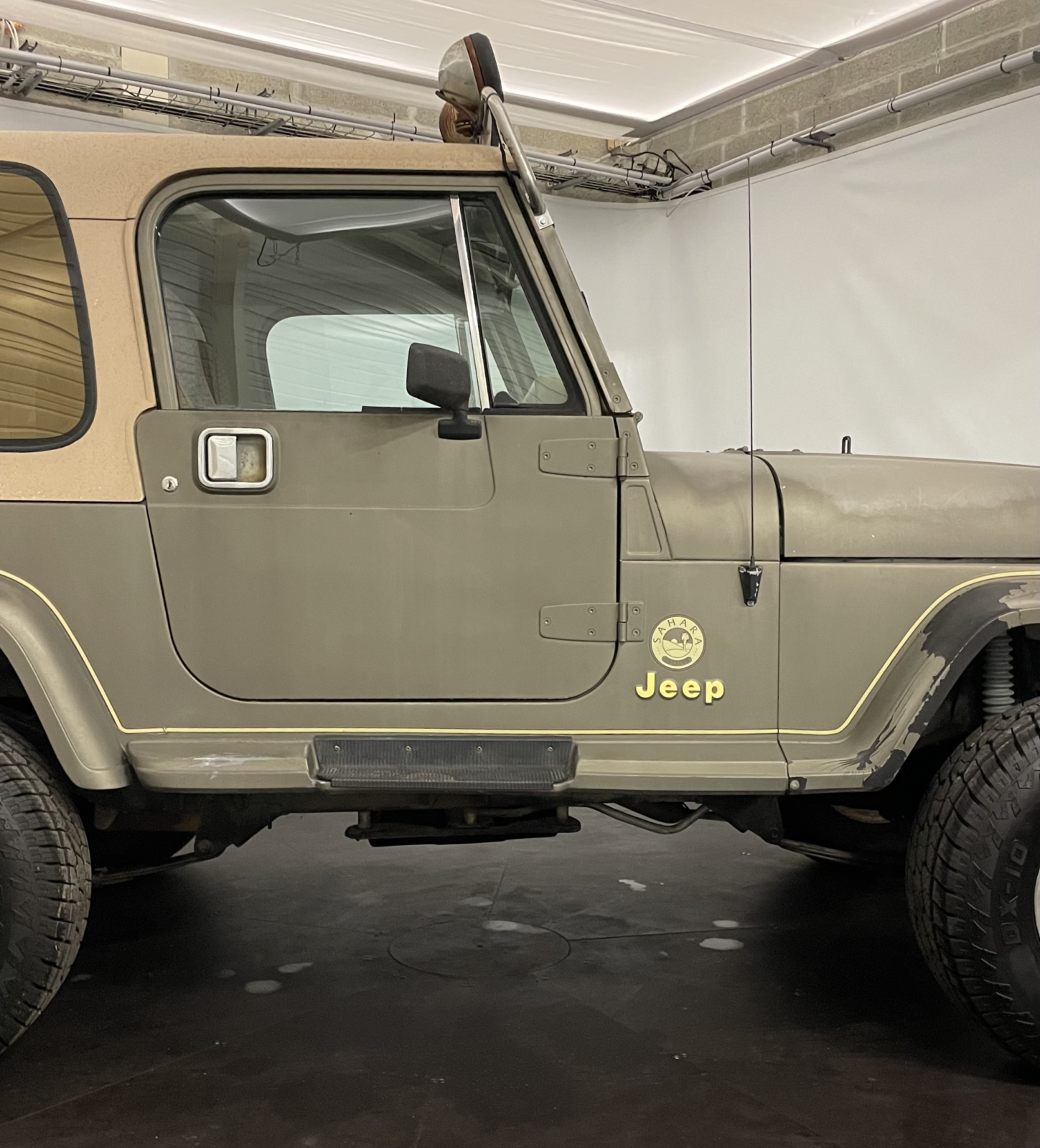 Jeep Wrangler Année 1989 voiture de collection à vendre