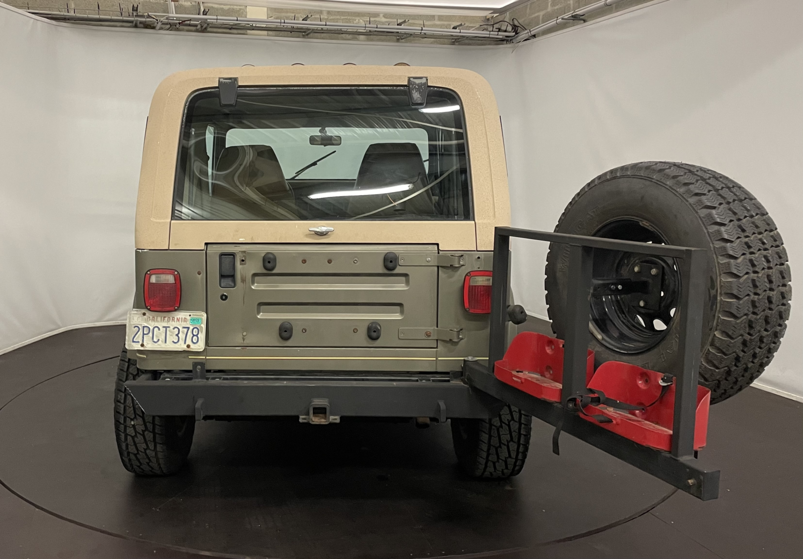 Jeep Wrangler Année 1989 voiture de collection à vendre