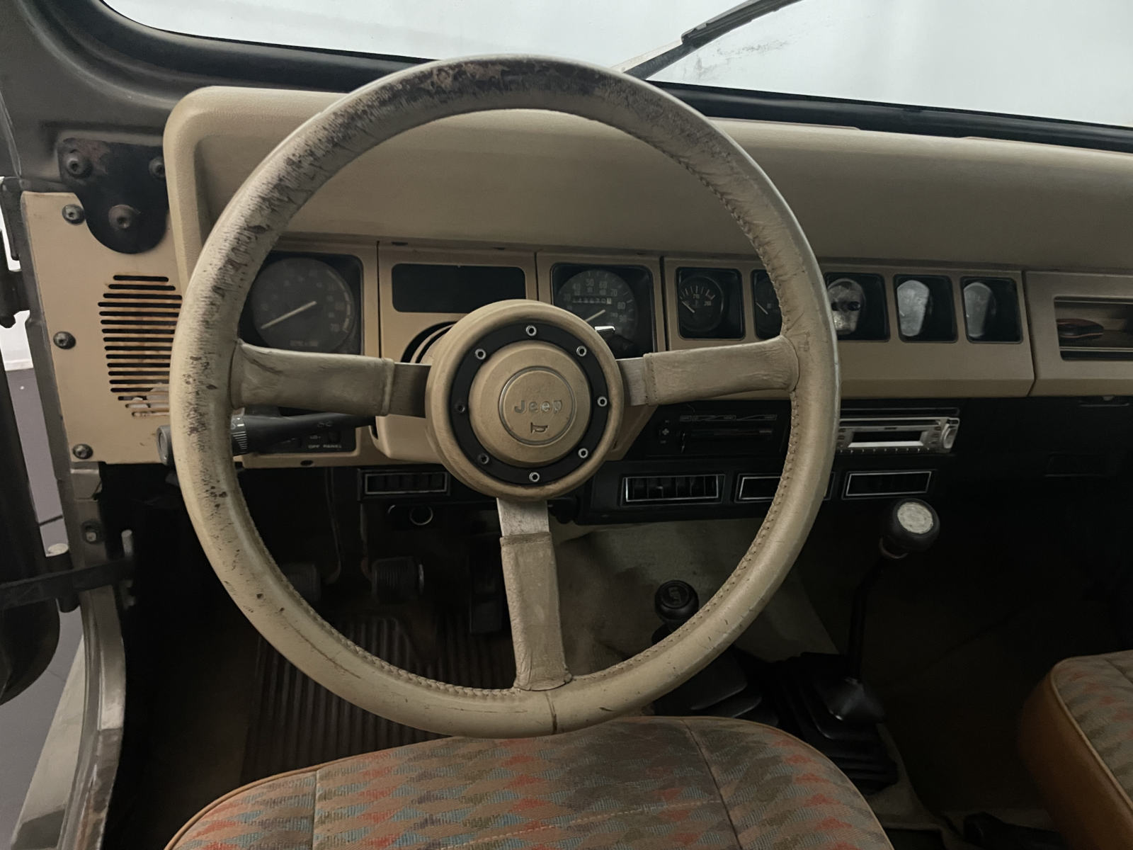 Jeep Wrangler Année 1989 voiture de collection à vendre