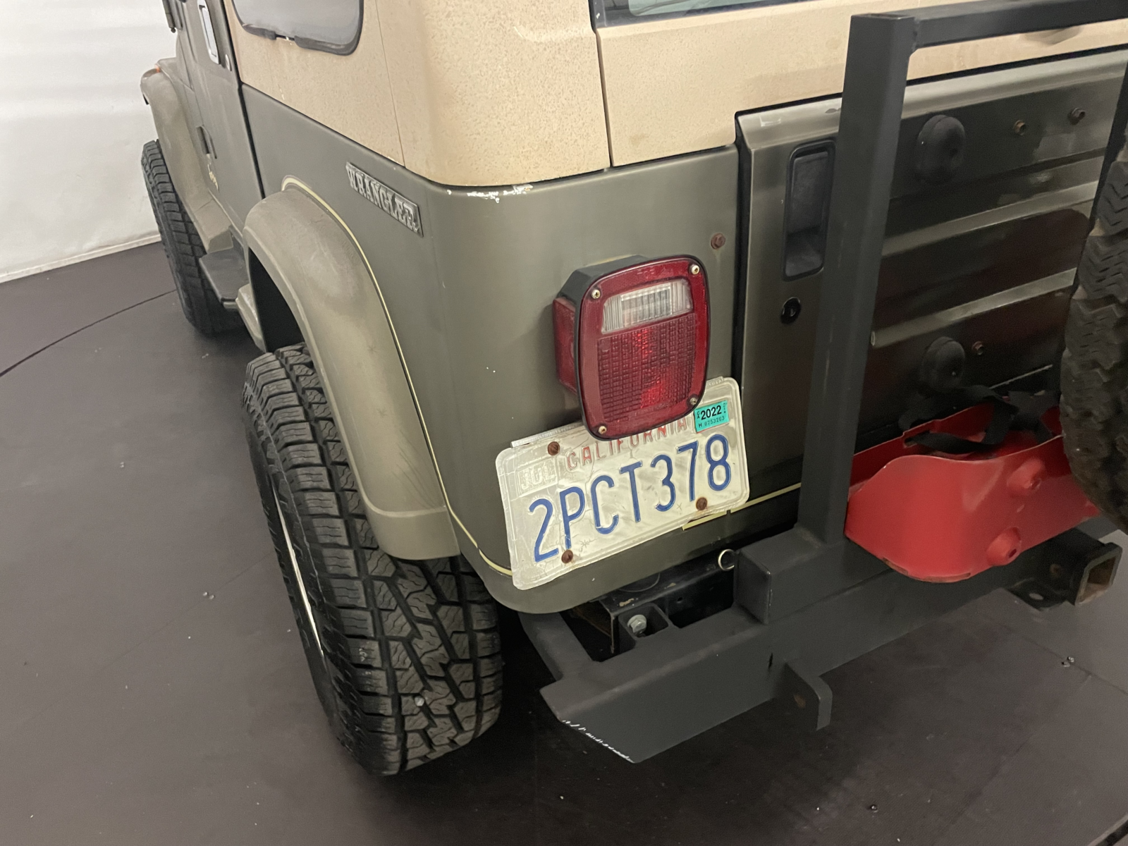 Jeep Wrangler Année 1989 voiture de collection à vendre