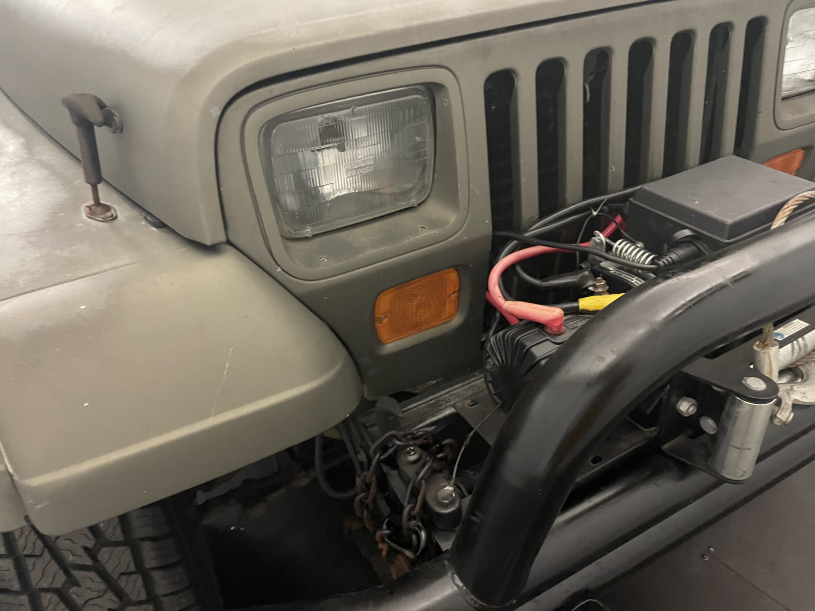 Jeep Wrangler Année 1989 voiture de collection à vendre