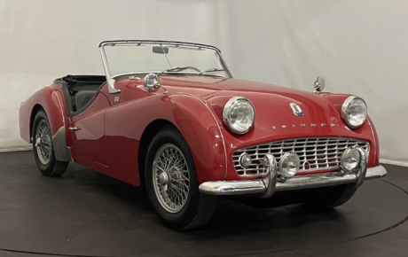Triumph TR3  Année 1961 voiture de collection à vendre