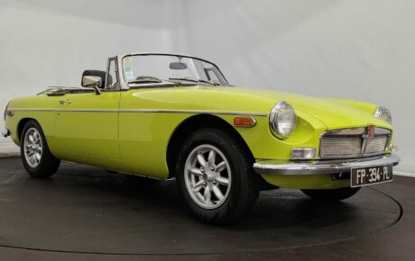 MG B cabriolet  Année 1974 voiture de collection à vendre