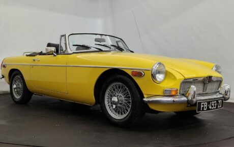MG B cabriolet  Année 1978 voiture de collection à vendre