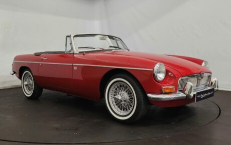 MG B cabriolet MK1  Année 1968 voiture de collection à vendre