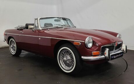 MG B cabriolet  Année 1973 voiture de collection à vendre