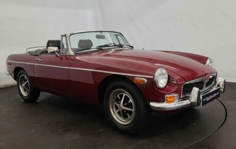 MG B cabriolet  Année 1976 voiture de collection à vendre