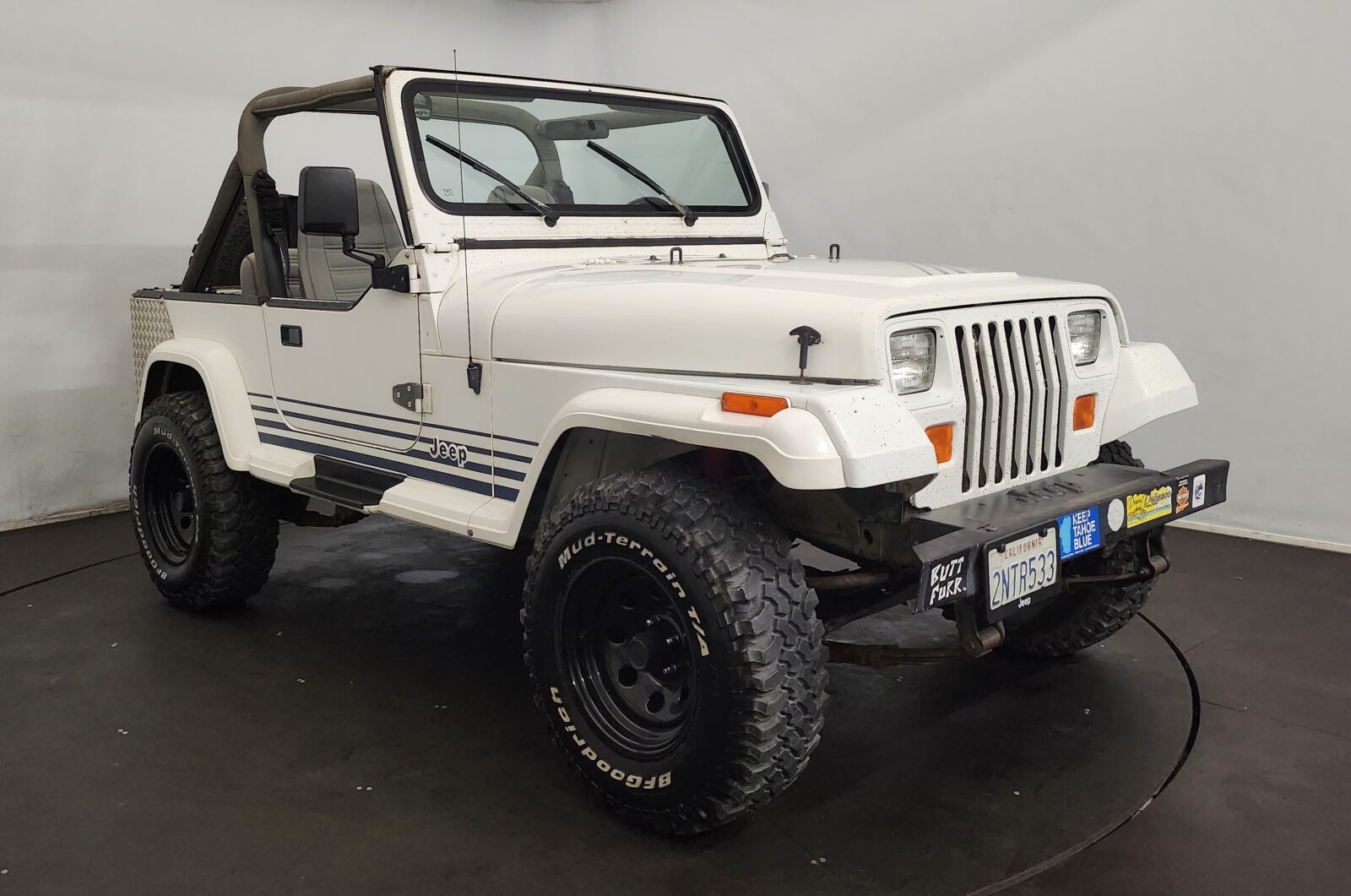 Jeep Wrangler Année 1989 voiture de collection à vendre