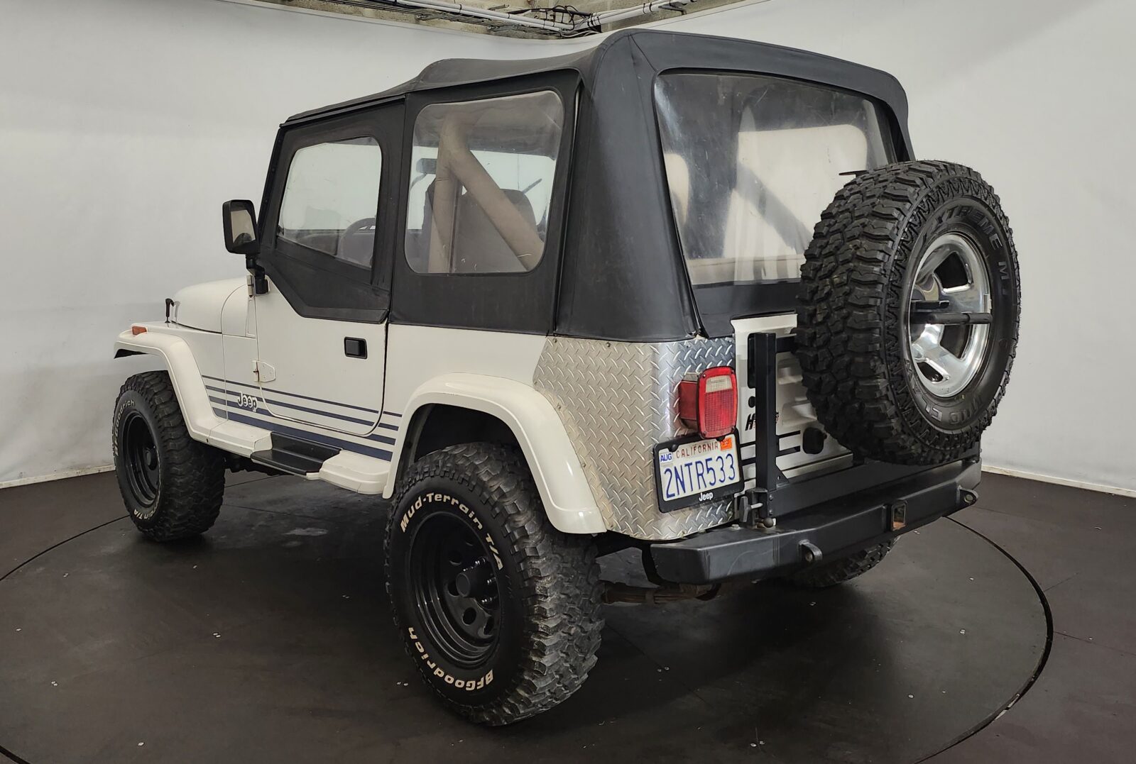 Jeep Wrangler Année 1989 voiture de collection à vendre