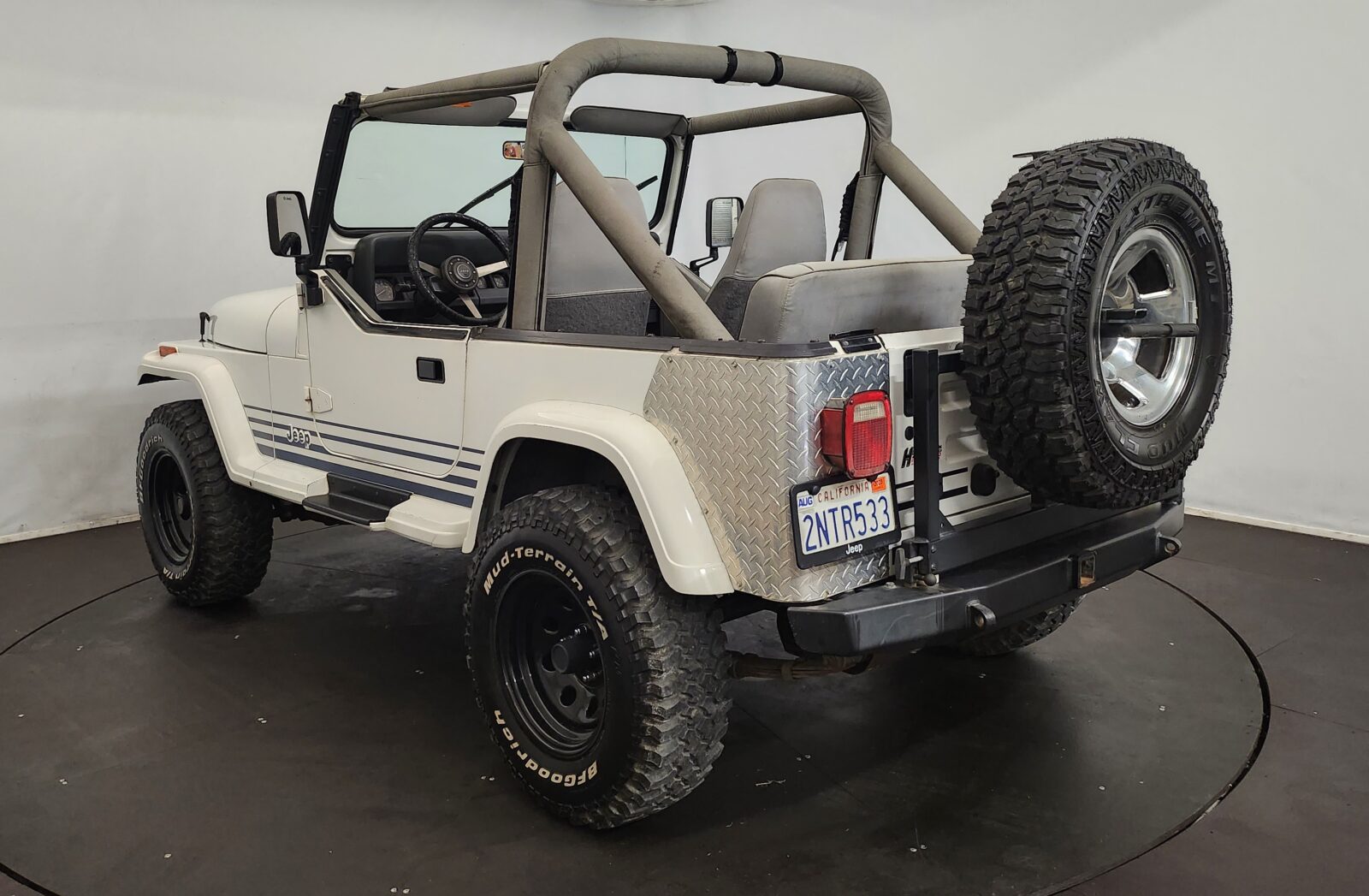 Jeep Wrangler Année 1989 voiture de collection à vendre