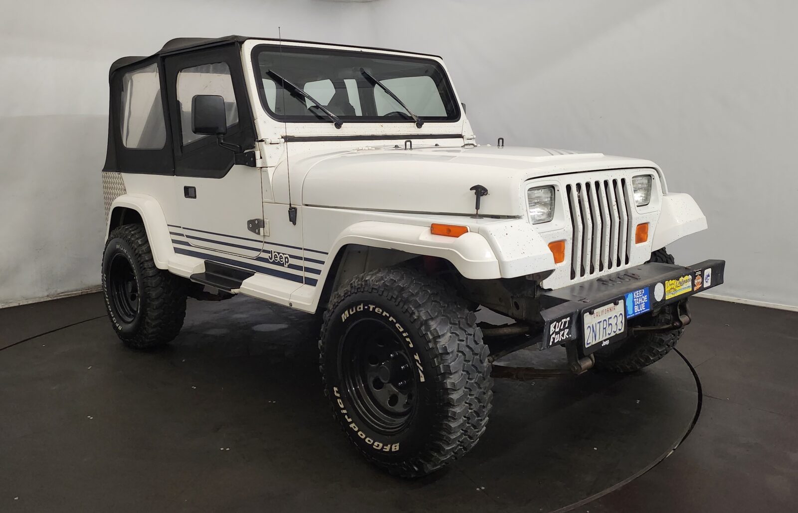 Jeep Wrangler Année 1989 voiture de collection à vendre