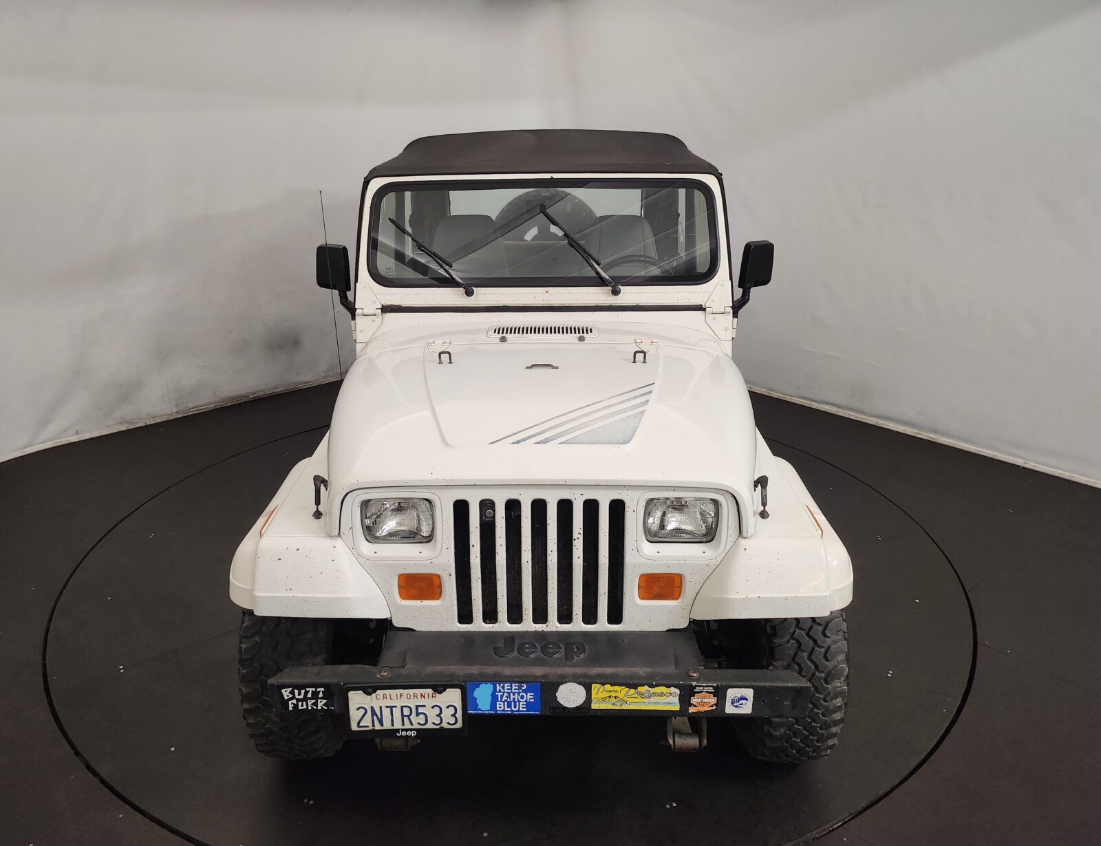 Jeep Wrangler Année 1989 voiture de collection à vendre