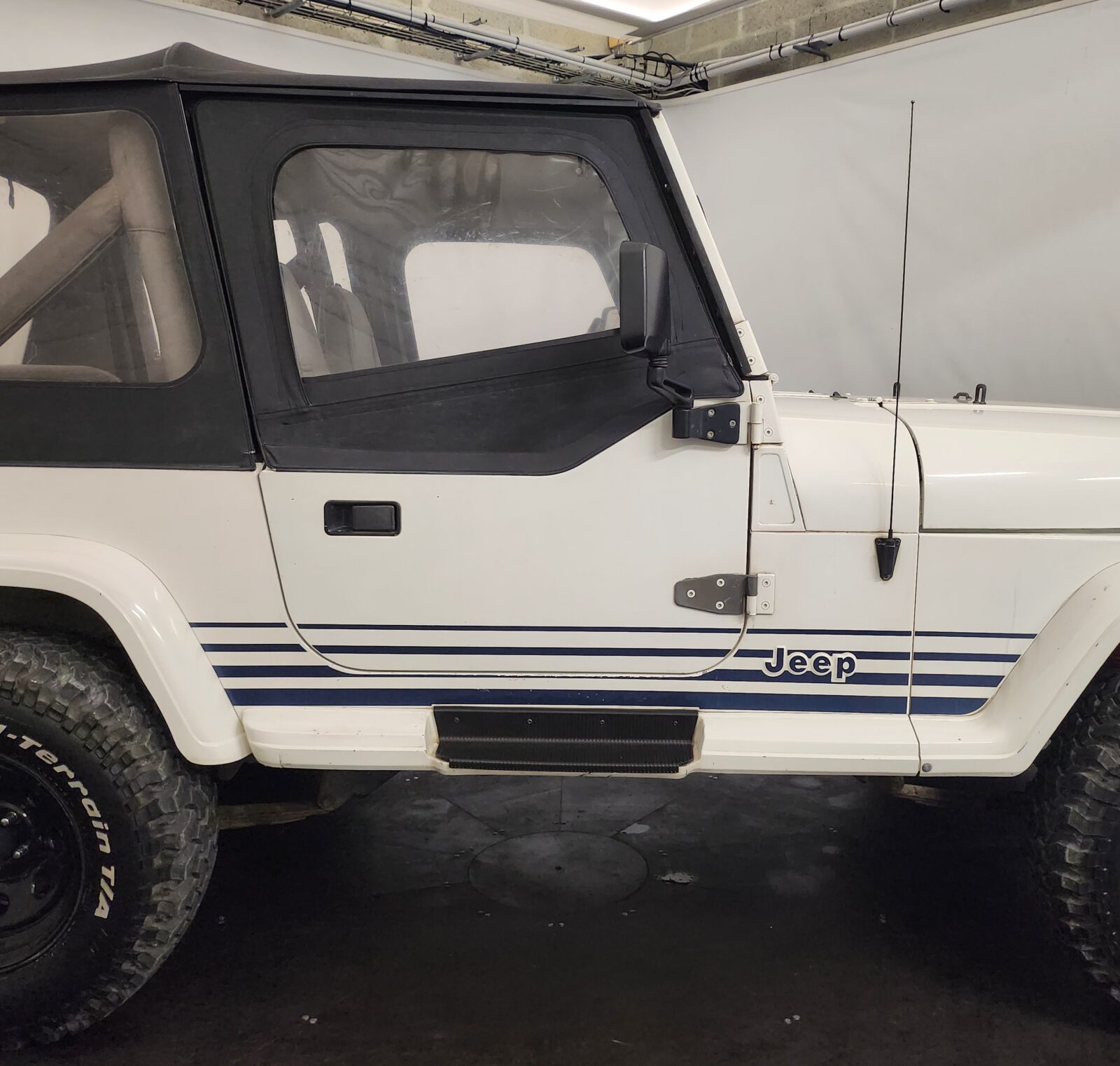 Jeep Wrangler Année 1989 voiture de collection à vendre