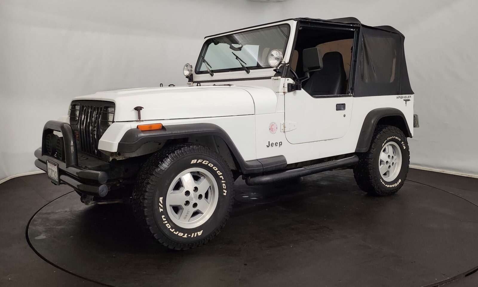 Jeep Wrangler Année 1991 voiture de collection à vendre