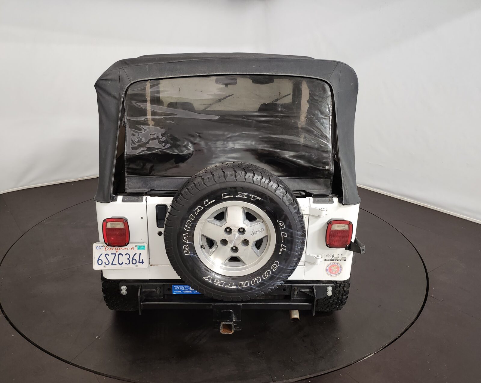 Jeep Wrangler Année 1991 voiture de collection à vendre