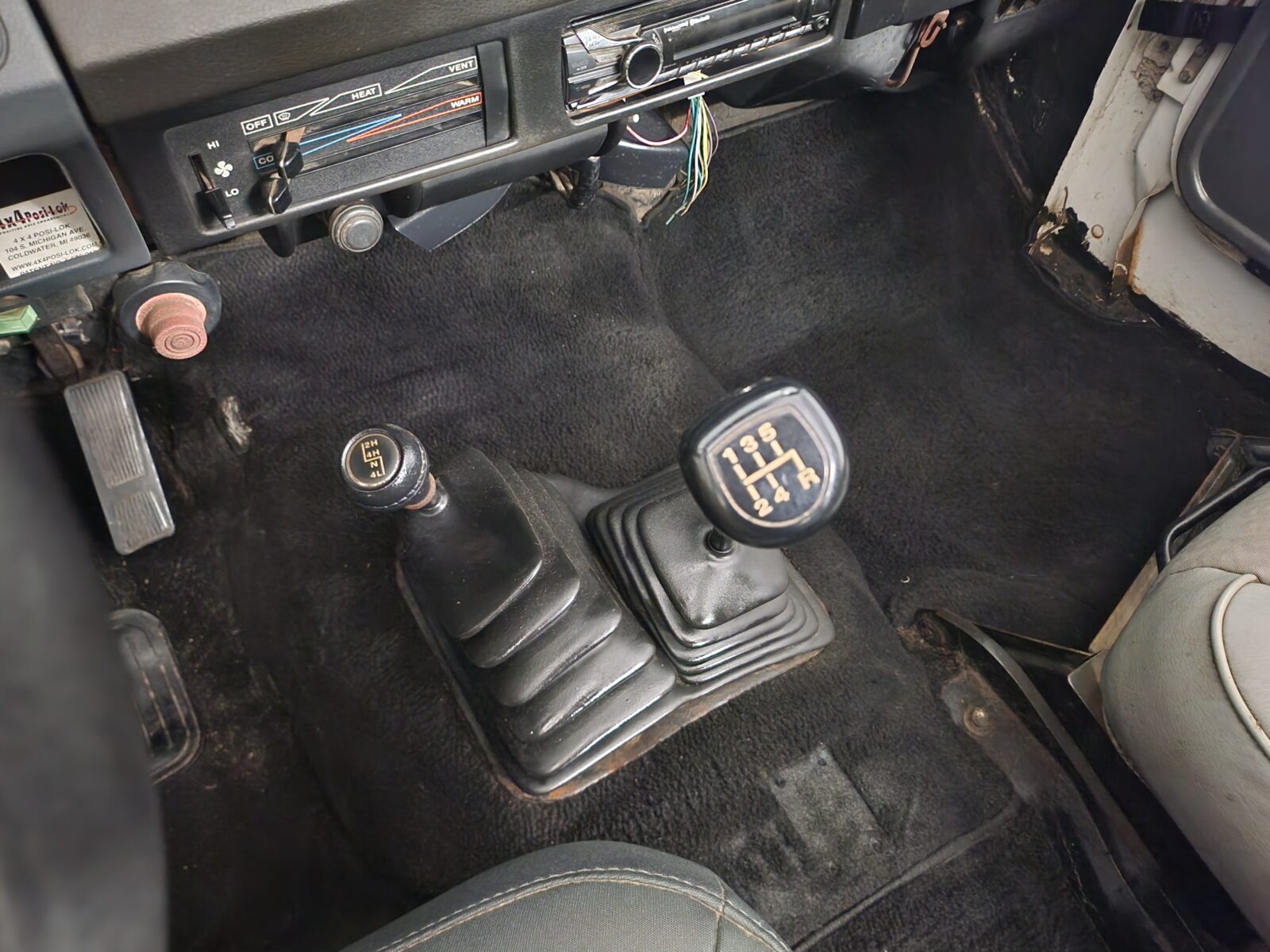 Jeep Wrangler Année 1991 voiture de collection à vendre